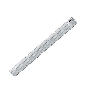 Regua 60cm Aluminio - Cis