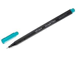 Caneta Fineliner Graph Peps Azul Lagoa - Maped