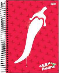 Caderno Esp Univ Cd 10m 200f Chilli Be - Jandaia