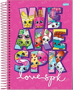 Caderno Esp Univ Cd 10m 200f Shopkins - Jandaia