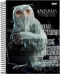 Caderno Esp 1/4 Cd 96f Anim Fantasticos - Jandaia