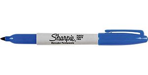 Marcador Permanete Sharpie Azul - Paper Mate