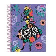 Caderno Esp Univ Cd 15m 300f Alice - Jandaia