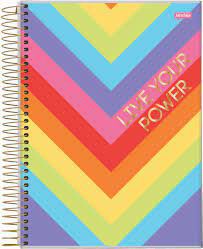 Caderno Esp Univ Cd 15m 240f Wish - Jandaia