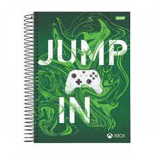 Caderno Esp Univ Cd 10m 160f Xbox  -jandaia