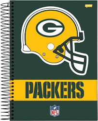 Caderno Esp Univ Cd 15m 300f Patriots Nfl - Janda