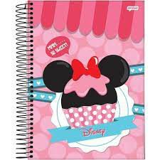 Caderno Esp Univ Cd 10m 200f Disney Sweet-jandaia