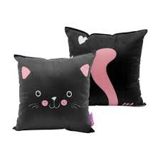 Almofada 40x40cm Fibra Veludo Meow - Zona