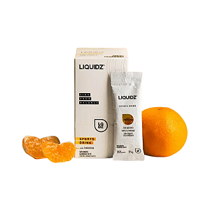 LIQUIDZ® Sabor Tangerina - Repositor de Eletrólitos - ZERO Açúcar
