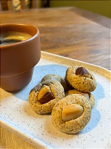 Mini Cookie de Castanha