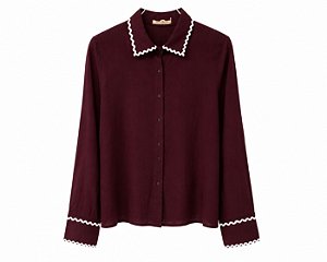 CAMISA HELENA - vinho