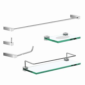 Kit De Acessórios Para Banheiro Troia 2100TR