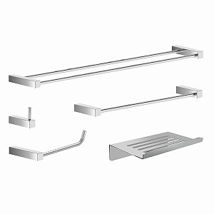 Kit De Acessórios Para Banheiro Troia 2190TR