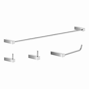 Kit De Acessórios Para Banheiro Troia 2050TR