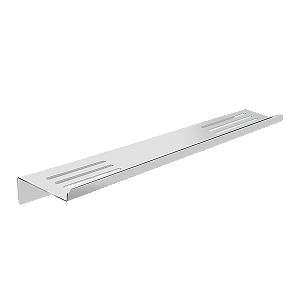 Prateleira Dupla Suporte Reto Em Aço Inox 1151GR Grega