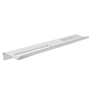 Prateleira Tripla Suporte Reto Em Aço Inox 1153GR Grega