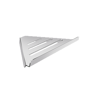Prateleira Suporte Canto Em Aço Inox 1152GR Grega