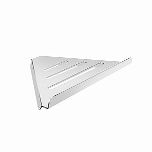 Prateleira Suporte Canto Em Inox Grega