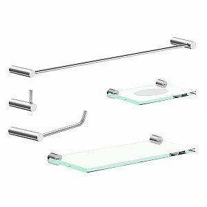 Kit De Acessórios Para Banheiro Orion 2110OR