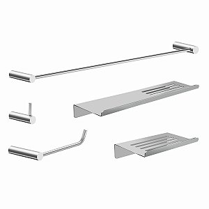 Kit De Acessórios Para Banheiro Orion 2101OR