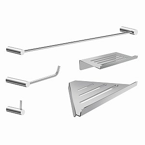 Kit De Acessórios Para Banheiro Orion 2102OR