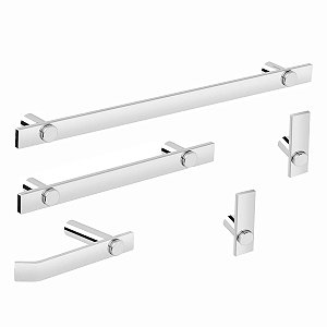 Kit Acessórios De Banheiro Patmos 2070PM