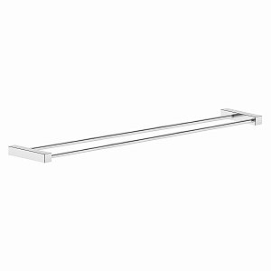 Porta Toalhas Duplo Aço Inox 62cm Sparta