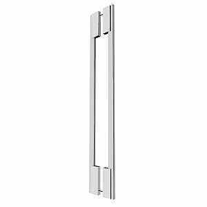 Puxador Para Portas Zeus Aço Inox Escovado