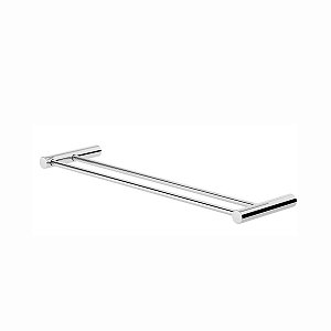 Porta Toalhas Duplo Para Banheiro 30cm Orion 1031030OR