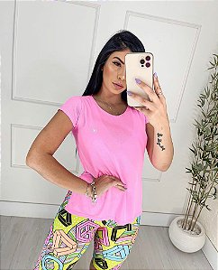 BLUSINHA CORTE RETO 100% POLIAMIDA