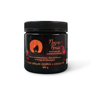 Máscara de Hidronutrição Negra Rosa