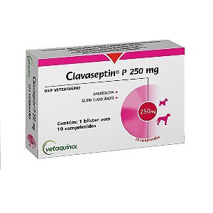 Clavaseptin P 10 comprimidos 250 mg