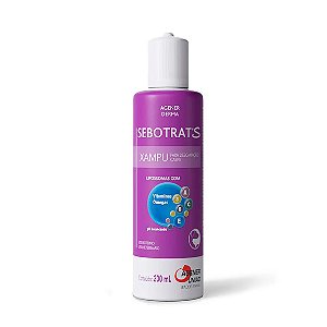 Shampoo Sebotrat S Dr. Clean Cães e Gatos 200 ml
