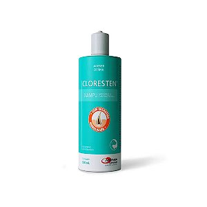 Shampoo Cloresten Antifúngico e Bacteriano Dr.Clean Cães e Gatos 500 ml