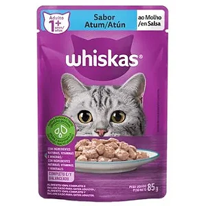 Whiskas Sache Adulto Atum ao Molho 85 g