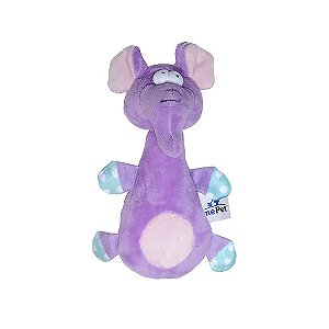 Brinquedo Pelúcia Elefante HomePet Roxo Único