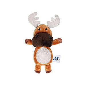 Brinquedo Pelúcia Alce HomePet Único