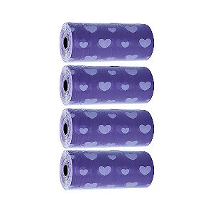 Refil Saquinhos Higiênicos Roxo HomePet Único