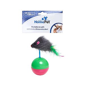 Brinquedo Rato João Bobo HomePet Único