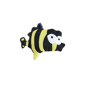 Brinquedo Peixe Listrado com Catnip HomePet Único