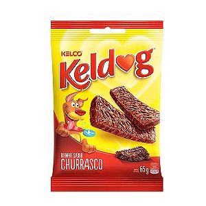 Petisco Bifinho Churrasco Kelco Keldog 65 g