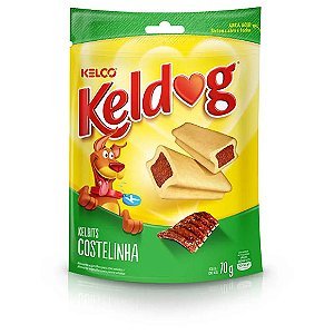 Petisco Keldog Kelbits de Costelinha Kelco 70 g