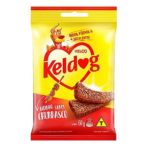 Petisco Bifinho Churrasco Keldog 60 g