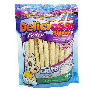 Petisco Deliciosso Leite Baby Palito Médio 200 g