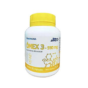 Suplemento Alimentar Ômex 3 550 mg Nutrisana 30 cápsulas