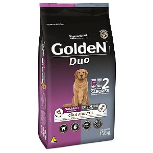 Ração Golden Formula para Cães Adultos Duo Salmão, Ervas e Cordeiro e Arroz 15kg 15 kg