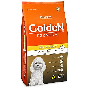 Ração Golden Fórmula Cães Adultos Raças Pequenas Peru e Arroz 10,1kg