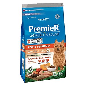 Ração Premier Seleção Natural Cães Adultos Pequeno Porte Frango com Chia e Quinoa 1 kg