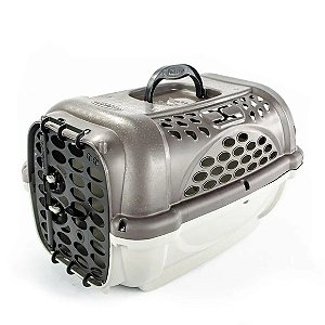 Caixa De Transporte Cães Panther Cinza N. 01