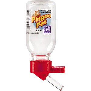 Bebedouro Plástico para Hamster TudoPet 120 ml